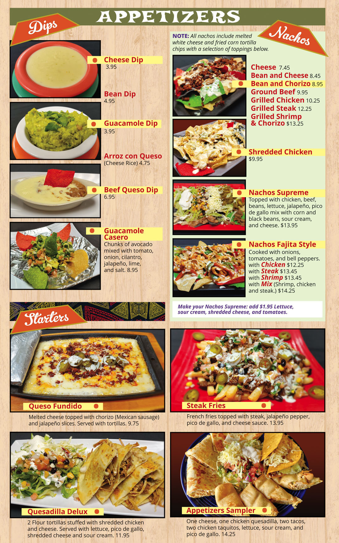 Rio Grande MX Cocina-menu page 2