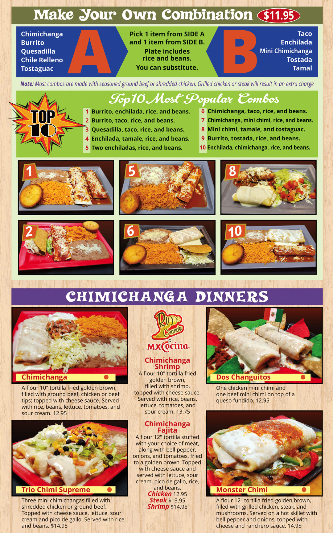 Rio Grande MX Cocina-menu page 3