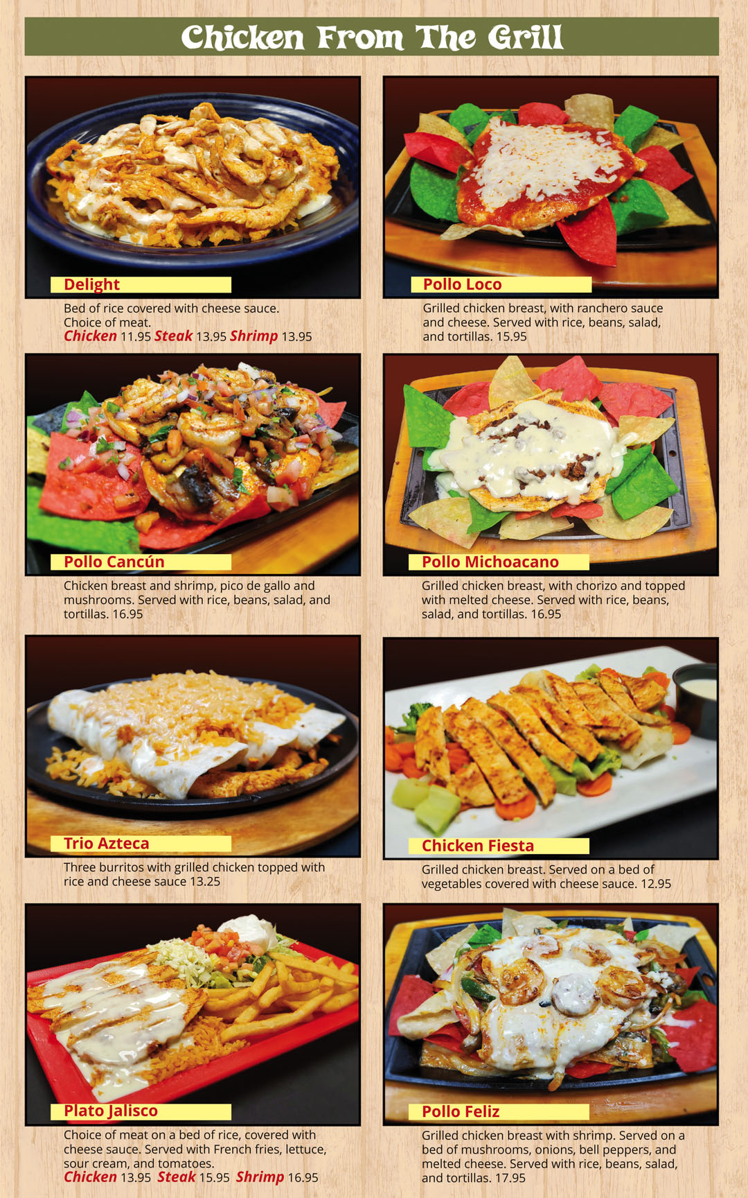 Rio Grande MX Cocina-menu page 5