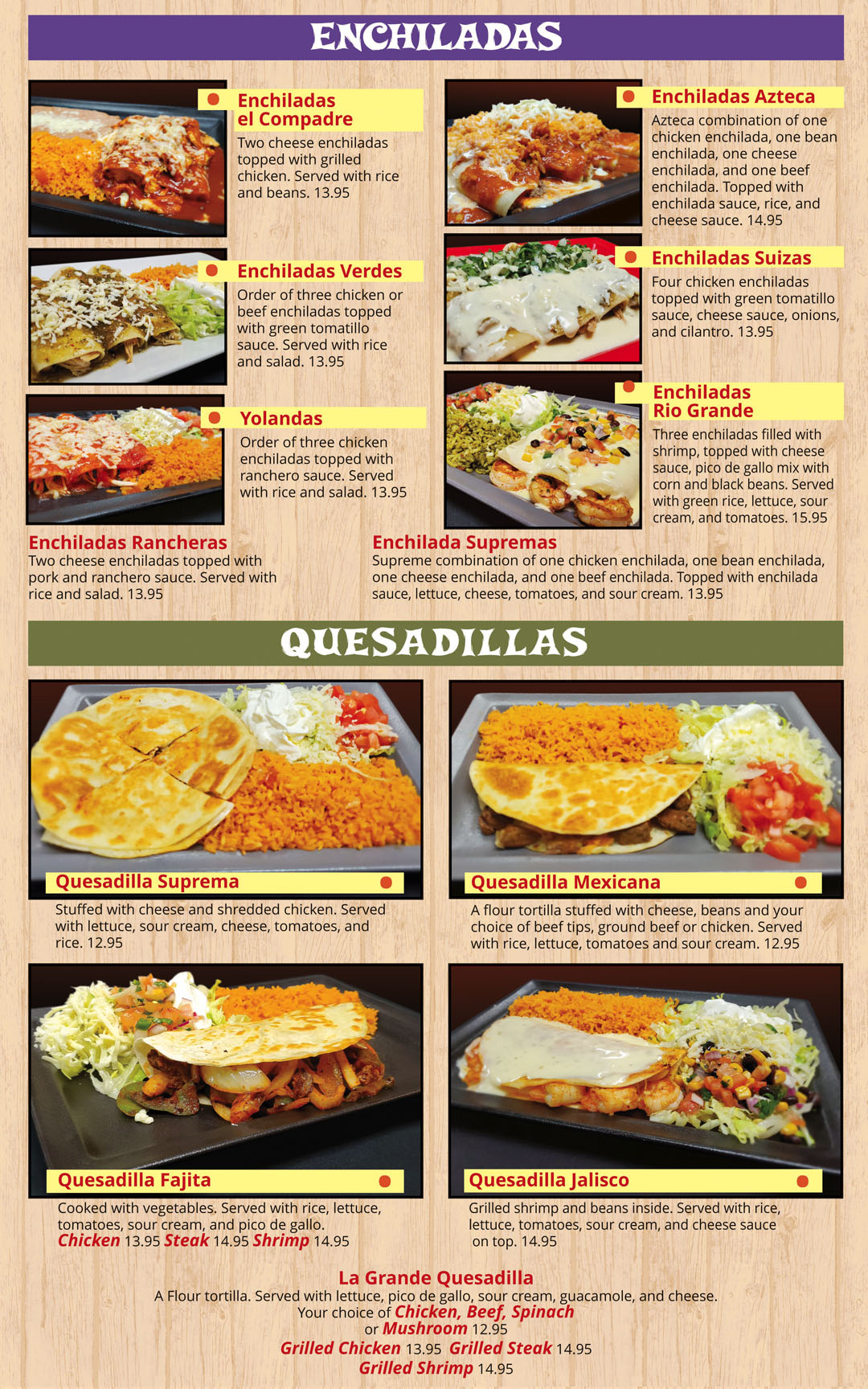 Rio Grande MX Cocina-menu page 6