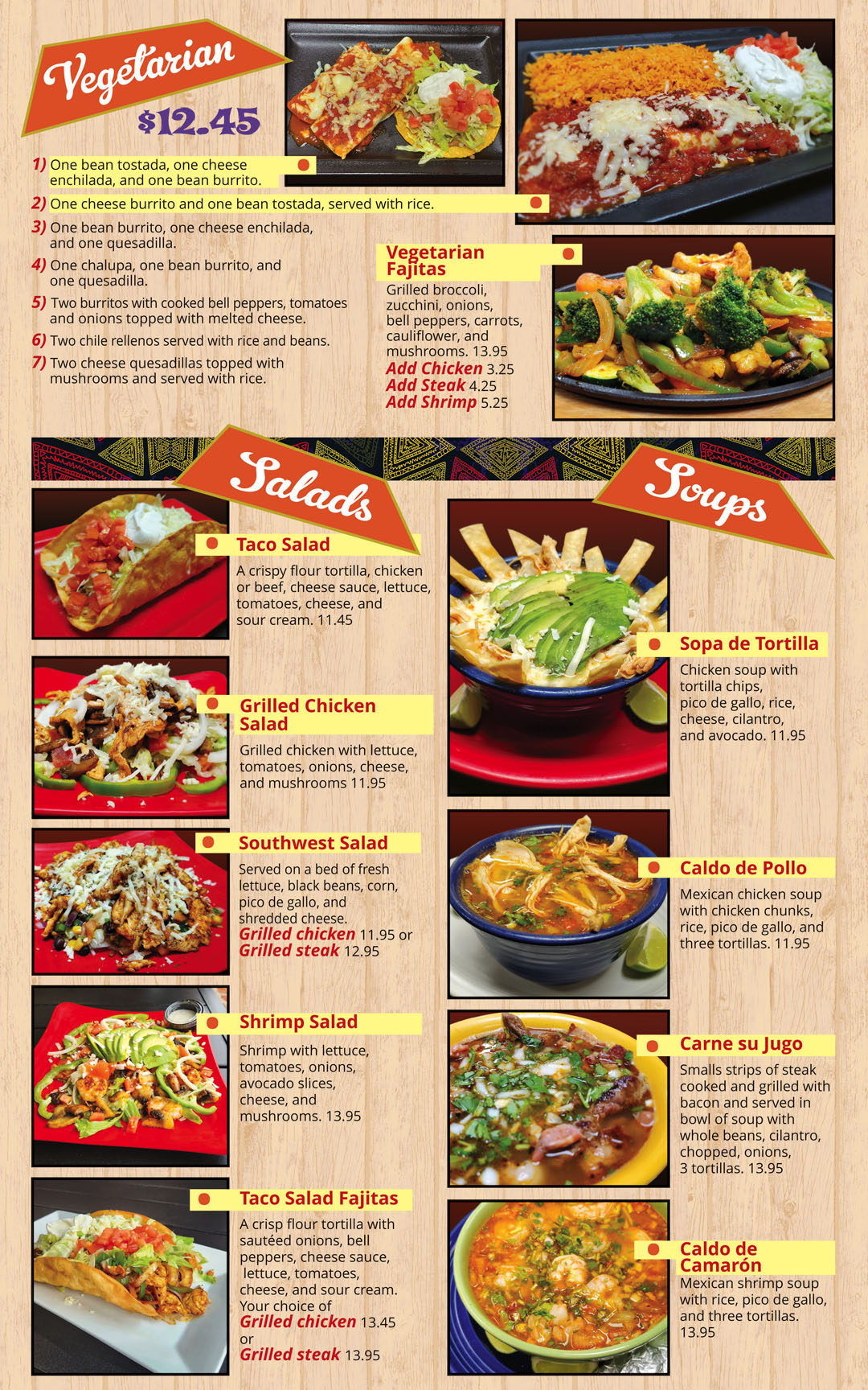 Rio Grande MX Cocina-menu page 9